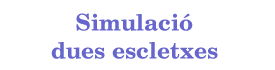 Simular Dues Escletxes